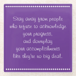 Königliche Beratung Glasuntersetzer