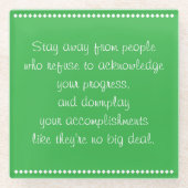 Königliche Beratung Glasuntersetzer (Vorderseite)