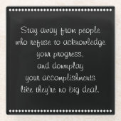 Königliche Beratung Glasuntersetzer (Vorderseite)