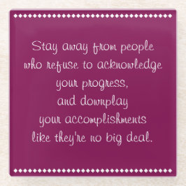 Königliche Beratung Glasuntersetzer