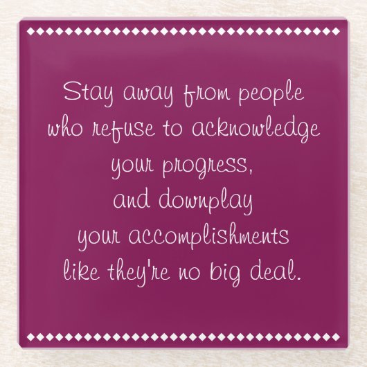 Königliche Beratung Glasuntersetzer (Vorderseite)