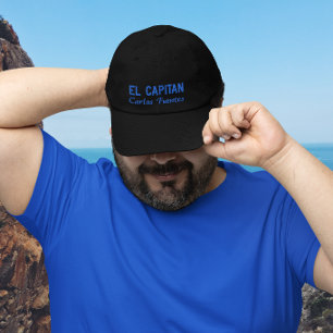 Königliche blaue Fäden El Capitan Angeln Bestickte Baseballkappe