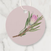 Königliche Blume Geschenkanhänger (Rückseite)