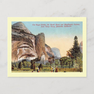 Königliche Bögen, Yosemite-Nationalpark Vintage Postkarte