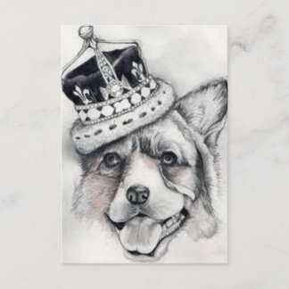 Königliche Corgi-Einladung Einladung