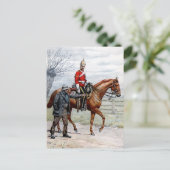 Königliche Drachen Postkarte (Stehend Vorderseite)