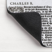 Königliche Erklärung, 1675 Mousepad (Ecke)