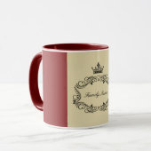 Königliche Familienname-Tasse Tasse (Vorderseite Links)