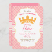 Königliche Feier Einladung (Vorne/Hinten)