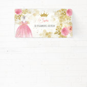 Königliche Feier Rosa Geburtstag der Prinzessin Banner (InSitu)