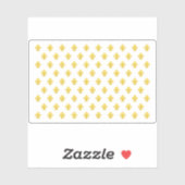 Königliche Flagge Frankreichs Aufkleber (Blatt)