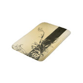 Königliche Goldbad-Matte Badematte (Schrägansicht)