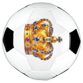 Königliche goldene Krone Fußball (Gedreht)