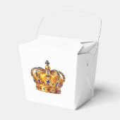 Königliche goldene Krone Geschenkschachtel (Vorderseite)