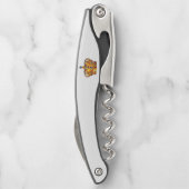 Königliche goldene Krone Kellnermesser (Rückseite)