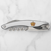 Königliche goldene Krone Kellnermesser (Rückseite)