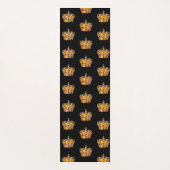 Königliche goldene Krone Yogamatte (Vorderseite)
