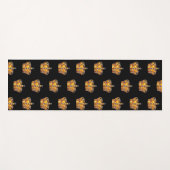 Königliche goldene Krone Yogamatte (Vorderseite (Horizontal))