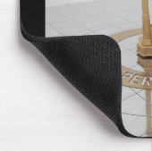 Königliche Goldharfe-Mauspad Mousepad (Ecke)