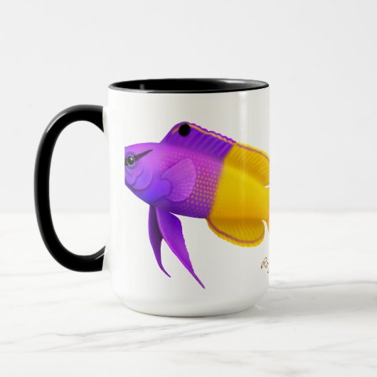 Königliche Gramma Korallenriff-Fisch-Tasse Tasse (Links)