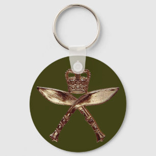 Königliche Gurkha-Insignien Schlüsselanhänger