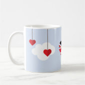Königliche Herzen der Hochzeit Briten und der Kaffeetasse (Links)