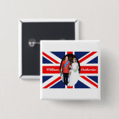 Königliche Hochzeit 15 Button (Vorne & Hinten)