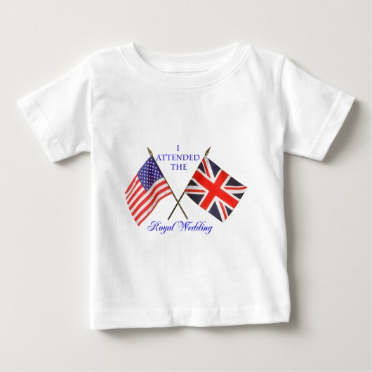 Königliche Hochzeit Baby T-shirt (Vorderseite)