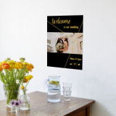 Königliche Hochzeit Begrüßung echtes Folienzeichen Foliendrucke (Ablage(Küche))