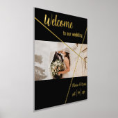 Königliche Hochzeit Begrüßung echtes Folienzeichen Foliendrucke (Ablage )