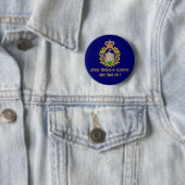 Königliche Hochzeit Button (Beispiel)