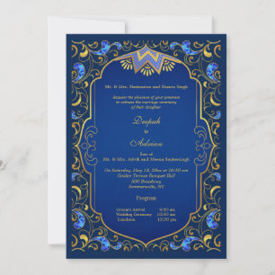 Königliche Hochzeit Einladung
