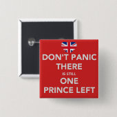 Königliche Hochzeit - Kate u. William - 29. April Button (Vorne & Hinten)