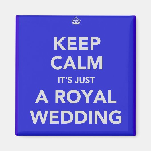 Königliche Hochzeit - Kate & William - 29. April 2 Magnet (Vorne)