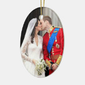Königliche Hochzeit Keramik Ornament (Links)