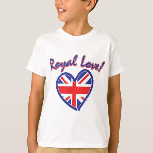Königliche Hochzeit, Königliche Liebe, Union Jack T-Shirt