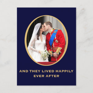 Königliche Hochzeit Postkarte