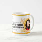 Königliche Hochzeit - Prinz William u. Kaffeetasse (VorderseiteRechts)