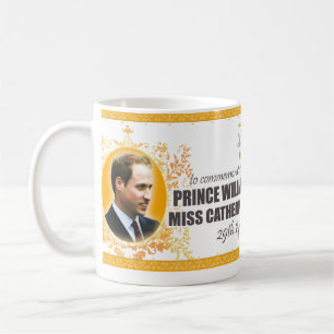 Königliche Hochzeit - Prinz William u. Kaffeetasse