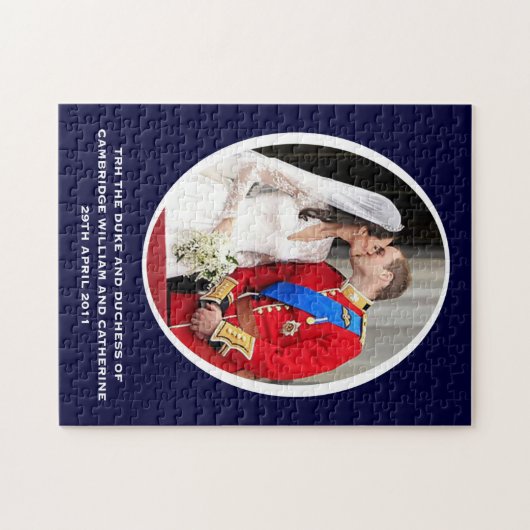 Königliche Hochzeit Puzzle (Horizontal)