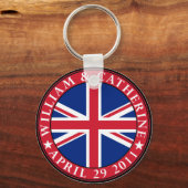 Königliche Hochzeit Schlüsselanhänger (Vorderseite)