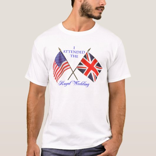 Königliche Hochzeit T-Shirt (Vorderseite)