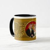 Königliche Hochzeit Tasse (Vorderseite Links)