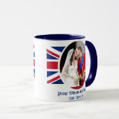 Königliche Hochzeit Tasse (VorderseiteRechts)