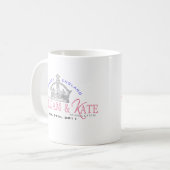 Königliche Hochzeit Williams u. Kate Kaffeetasse (Vorderseite Links)