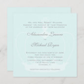 Königliche Hochzeits-Einladung Einladung (Vorne/Hinten)