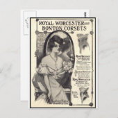 Königliche Horsette Postkarte (Vorne/Hinten)