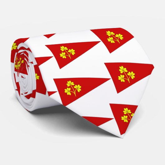 Königliche irische Yachtclub-Fahne Irlands Krawatte (Gerollt)