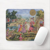 Königliche Jagd, von Isfahan, der Iran Mousepad (Mit Mouse)