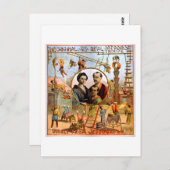 Königliche Japanische Truppe 1892 Postkarte (Vorne/Hinten)